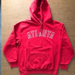 Red Atlanta hoodie